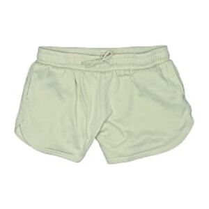 Rebel Sky Women's Fleece Athletic Shorts in Pale Green Size Medium